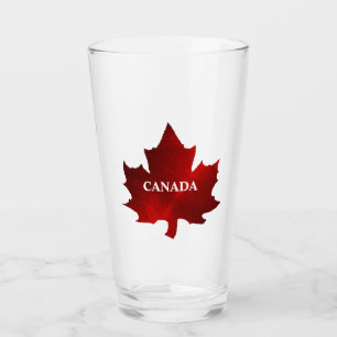 CANADA Rode esdoorn blad glas Cup