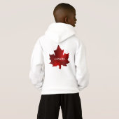 CANADA Rode Maple Leaf Hoodie (Achterkant volledig)