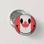 Canada Ronde Button 3,2 Cm (Voorkant /achterkant)