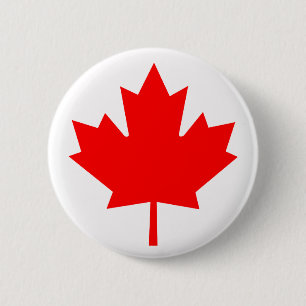 Canada Ronde Button 5,7 Cm