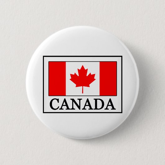 Canada Ronde Button 5,7 Cm (Voorkant)