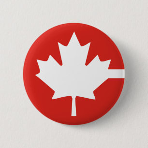 Canada Ronde Button 5,7 Cm
