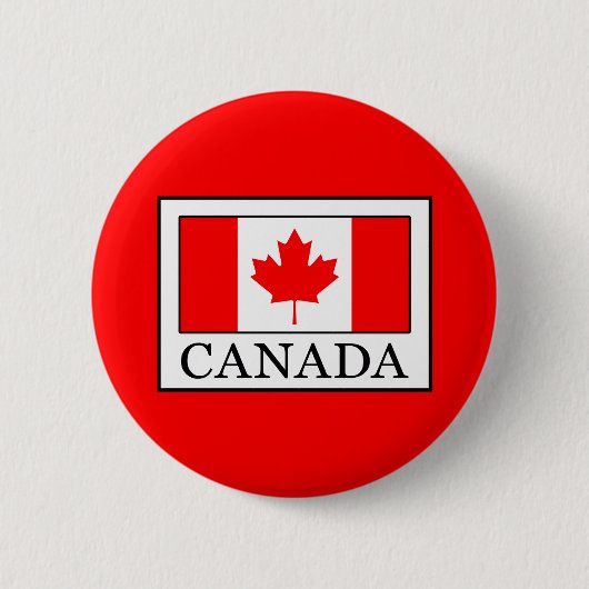 Canada Ronde Button 5,7 Cm (Voorkant)