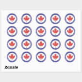 CANADA RONDE STICKER (Vel)