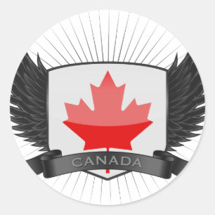 CANADA RONDE STICKER