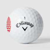 CANADA Rood & Wit Maple Leafs Golf Ballen (Logo)