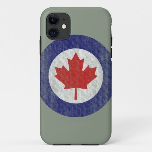 Canada roundel iphone 5 hoesje (Achterkant)