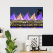 Canada 's nachts poster (Thuiskantoor)