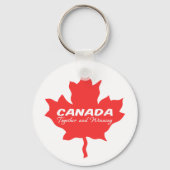 Canada samen en winnen sleutelhanger (Achterkant)