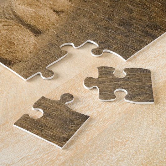 Canada, Saskatchewan, Craik: Hayrolls/Autumn Legpuzzel (Zijkant)