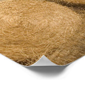 Canada, Saskatchewan, Craik: Hayrolls/Autumn Poster (Hoek)