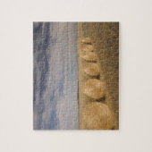 Canada, Saskatchewan, Craik: Hooibalen / Herfst Legpuzzel (Verticaal)