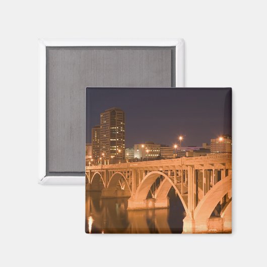 Canada, Saskatchewan, Saskatoon: Broadway Magneet (Voorkant / Achterkant)