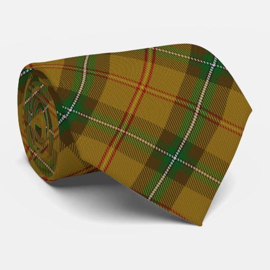 Canada - Saskatchewan Tartan Stropdas (Opgerold)