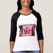 Canada Sesquicentennial Women long mouwen shirt (Voorkant)