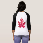 Canada Sesquicentennial Women long mouwen shirt (Achterkant volledig)