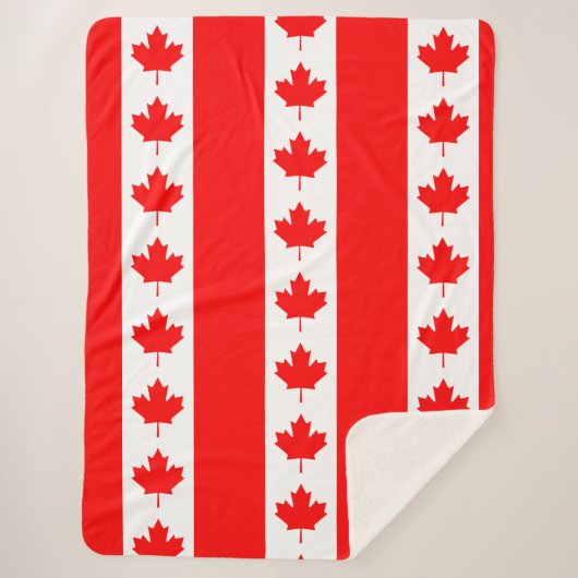 Canada Sherpa Deken (Voorkant)