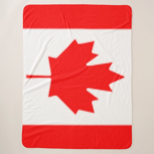 CANADA SHERPA DEKEN (Voorkant)