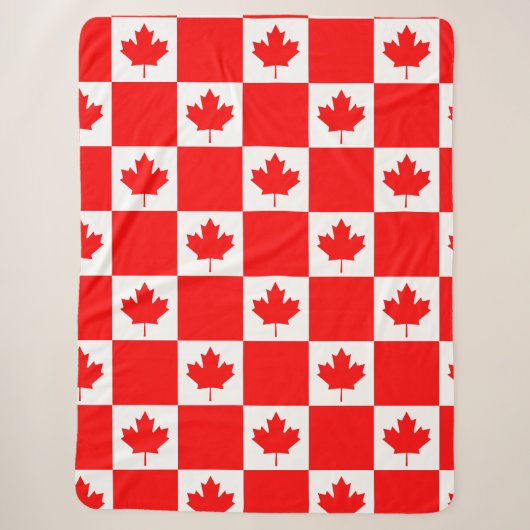 Canada Sherpa Deken (Voorkant)