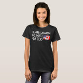 Canada Shirt, Canadees Shirt, Trots Canadees Shirt (Voorkant volledig)