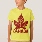 Canada Shirt Kind biologische Canada Souvenir Shir (Voorkant)