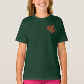 Canada Shirt Kind najaar Canada Maple Leaf Shirt (Voorkant)