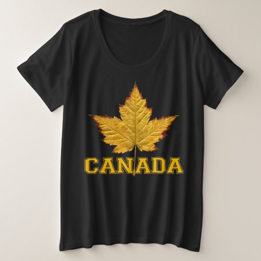 Canada Shirt Mannen Canada Souvenir Shirten (Design voorkant)