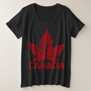 Canada Shirt Plus Grootte T-shirts Cool Canada Shi