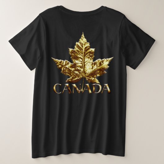 Canada Shirt Plus Size Canada Baseball Jersey (Design achterkant)
