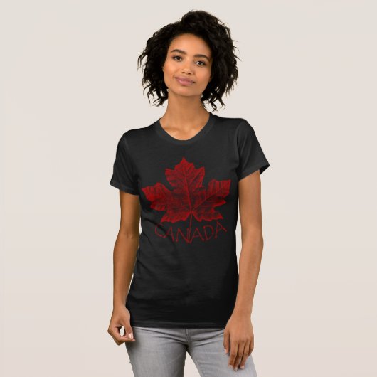 Canada Shirt Women's  Canada Souvenir Shirt (Voorkant volledig)