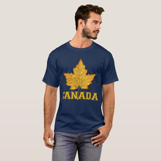 Canada Shirten Varsity Plus Size Canada T-shirts (Voorkant volledig)