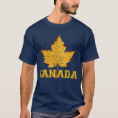 Canada Shirten Varsity Plus Size Canada T-shirts (Voorkant)