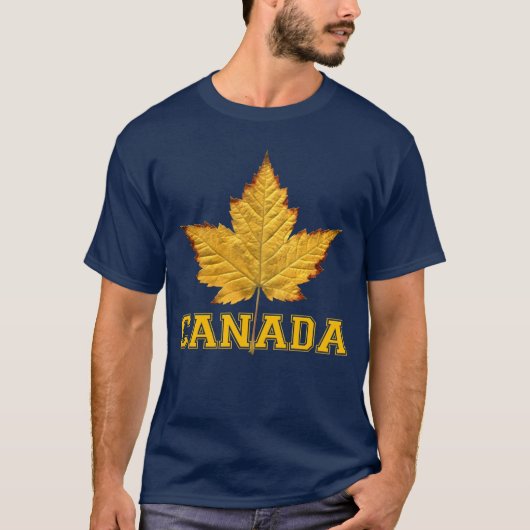 Canada Shirten Varsity Plus Size Canada T-shirts (Voorkant)