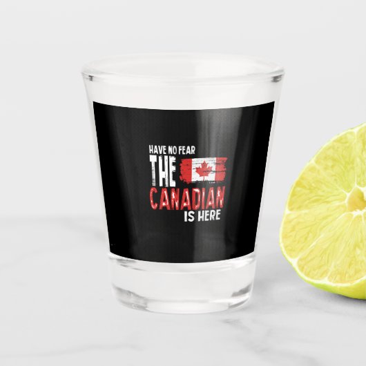 Canada Shot Glas (Voorkant)