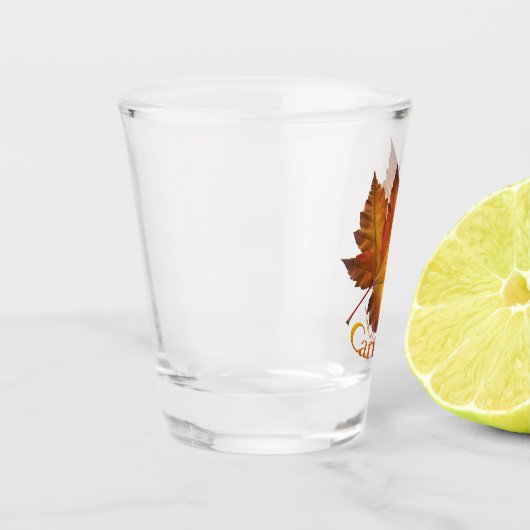 Canada Shot Glasses Canada Maple Leaf Souvenirs Shot Glas (Links)