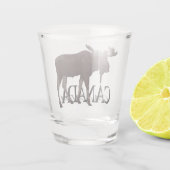 Canada Shot Glasses Canada Moose Souvenir Glas (Achterkant)