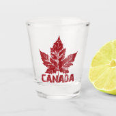 Canada Shot Glasses Custom Cool Canada Souvenirs Shot Glas (Voorkant)