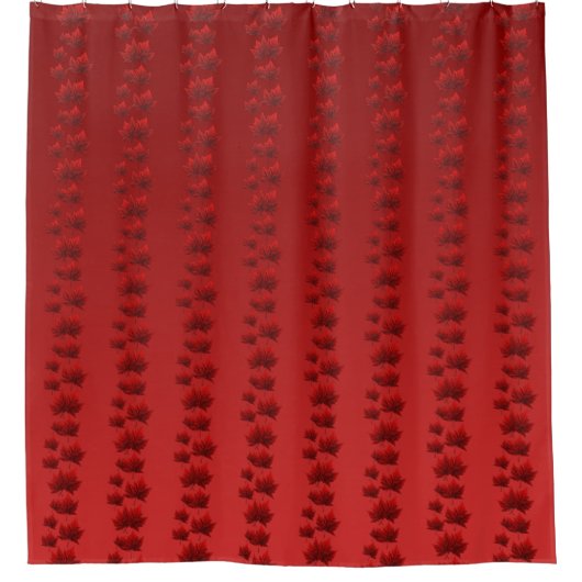 Canada Shower Curtains Canada Maple Leaf Decor Douchegordijn (Voorkant)