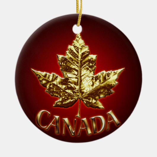 Canada Sieraden & Canada Cadeaus Keramisch Ornament (Voorkant)