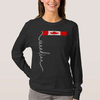 Canada Signature Canadian Flag T-shirt