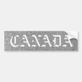 canada silver bumpersticker (Voorkant)