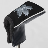 CANADA SILVER MAPLE LEAF GOLFHEADCOVER (3/4 voorkant)