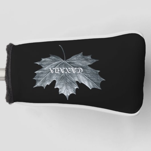 CANADA SILVER MAPLE LEAF GOLFHEADCOVER (Voorkant)