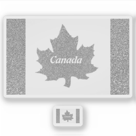 CANADA SILVER STICKER (Voorkant)