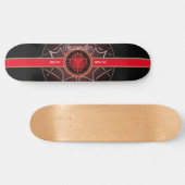 Canada Since 1867 Airbrushed Skateboard (Horizontaal)