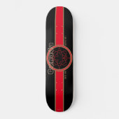 Canada Since 1867 (Black) Skateboard (Voorkant)