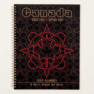 Canada sinds 1867 8,5-inch x 11-inch planner