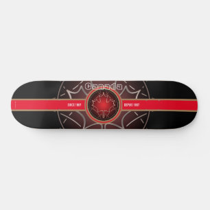 Canada sinds 1867 Airbrush Skateboard