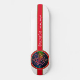 Canada sinds 1867 Aurora White Skateboard