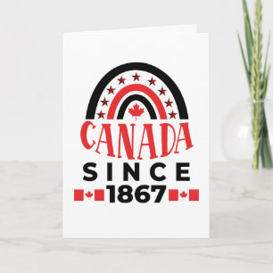 Canada sinds 1867 bedankkaart